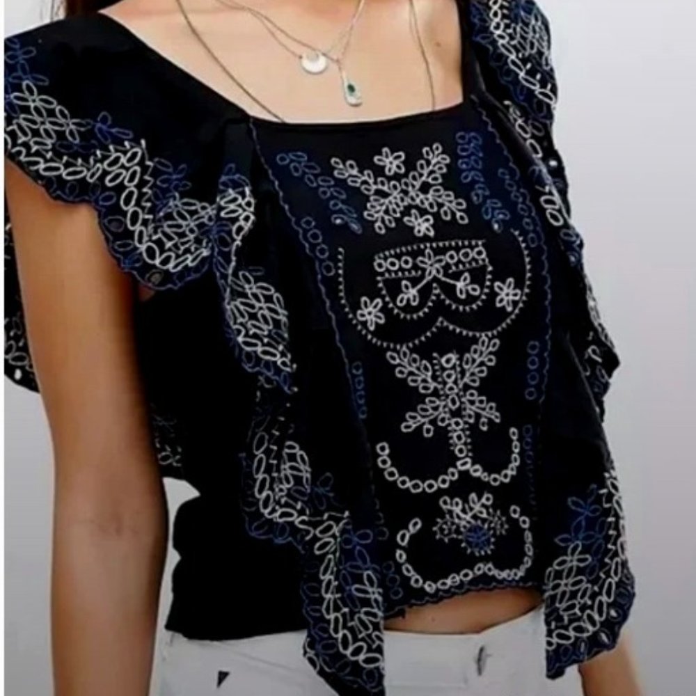 Free People Top Blouse